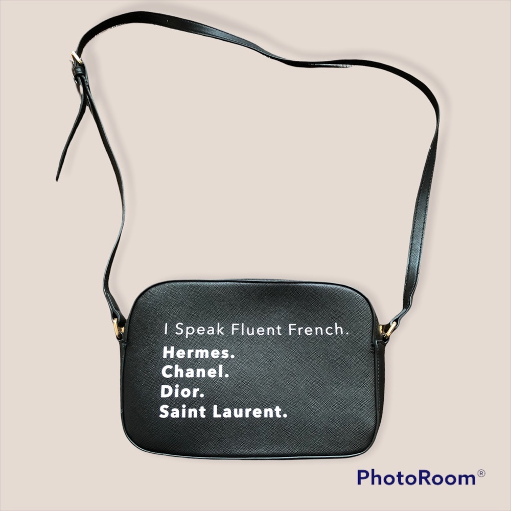 Los Angeles Trading Company Black Crossbody Bag